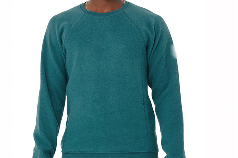 Men’s crewneck sweatshirt in green