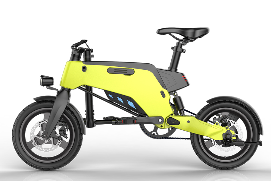 E-bike with smart lighting