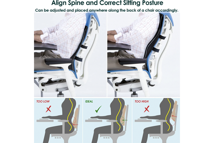 Height, lumbar support, and armrests