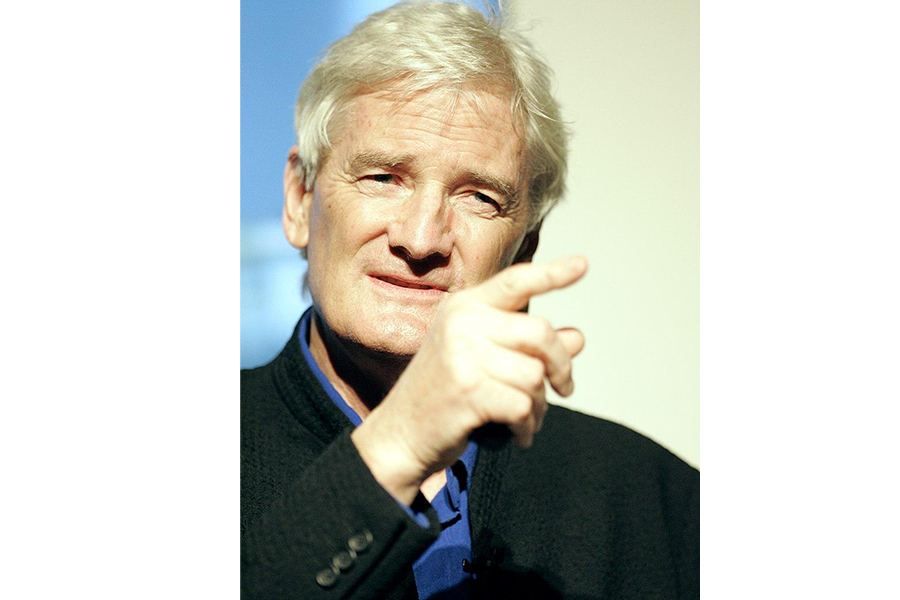 James Dyson addressing an audience