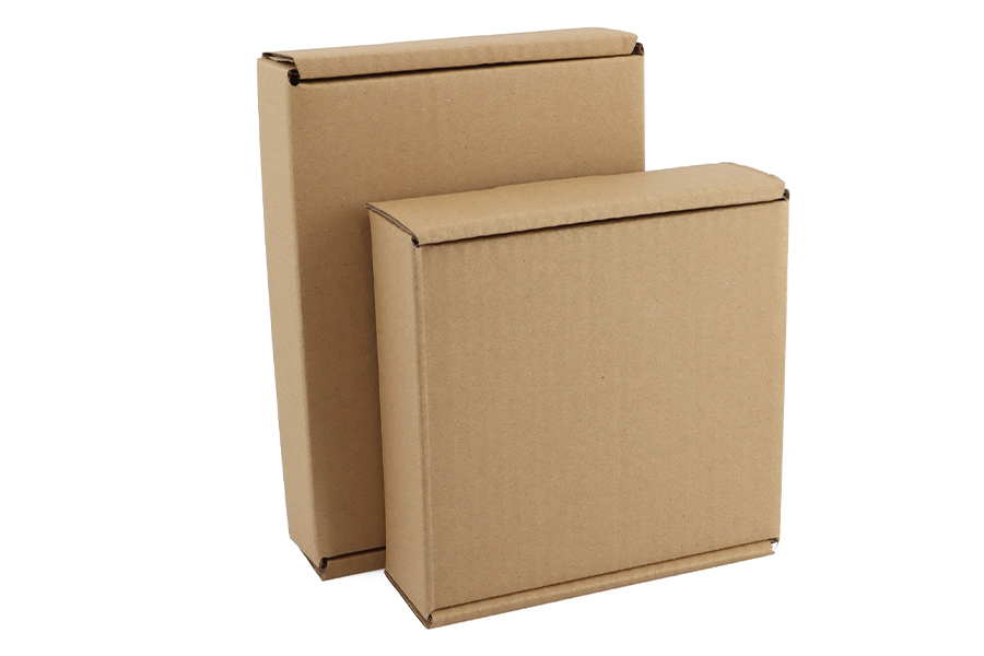 Minimalist ecommerce packaging box