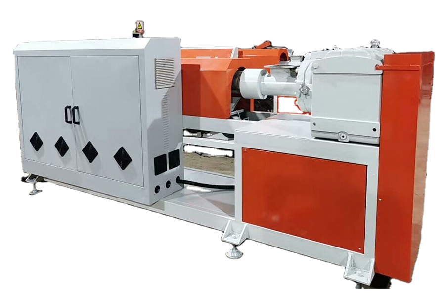 Besides-the-press plastic granulator for resin collection