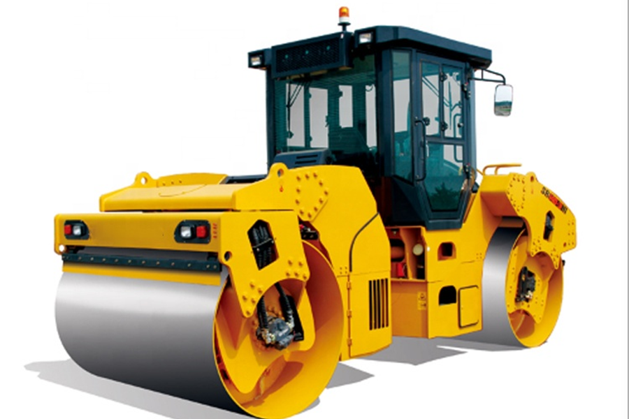 double drum road tamping roller