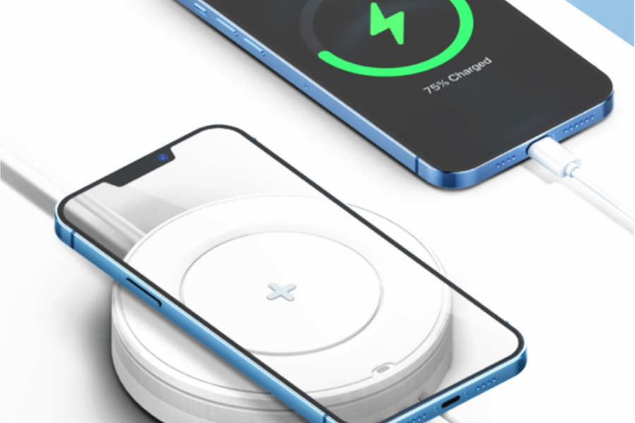 3-in-1 Wireless Qi Charger For Smartphones