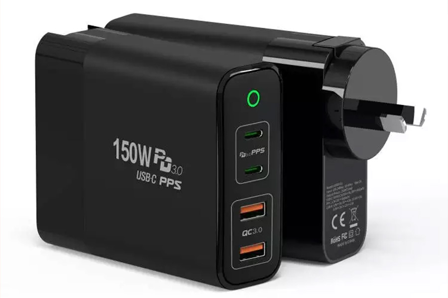 A four-port 150W GaN charger