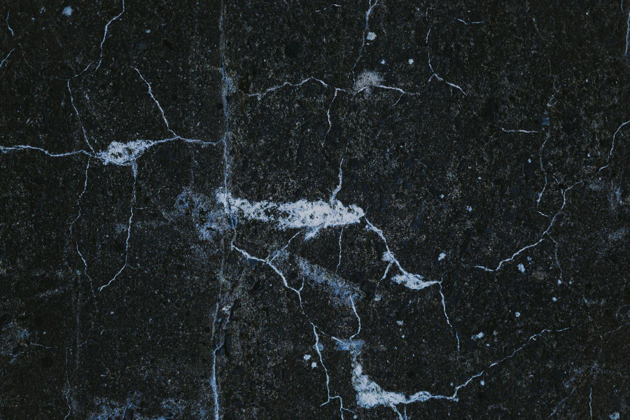 A Marble slab with veining