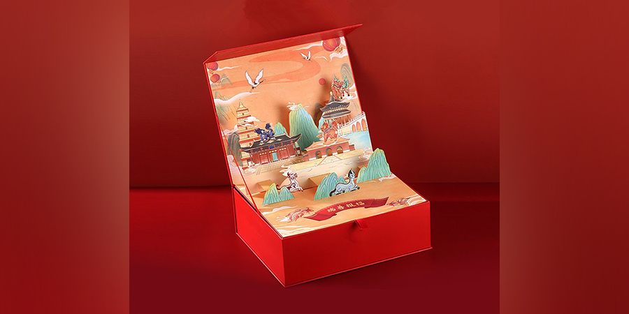 Birthday 3d Packaging Gift Box