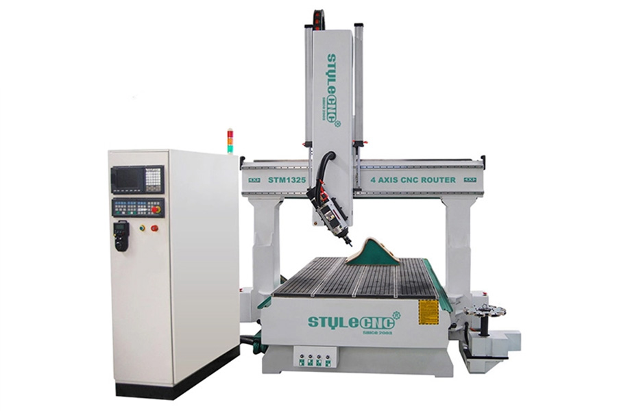 A 4-Axis CNC router