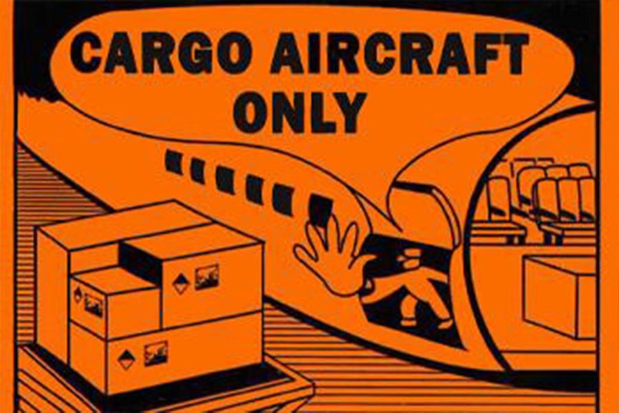  A Cargo Aircraft Only label