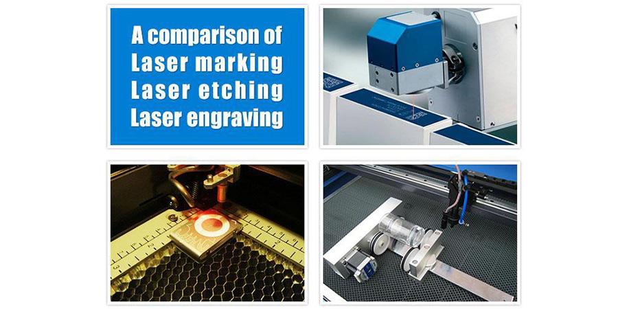 A comparison of laser marking, laser etching and laser engraving