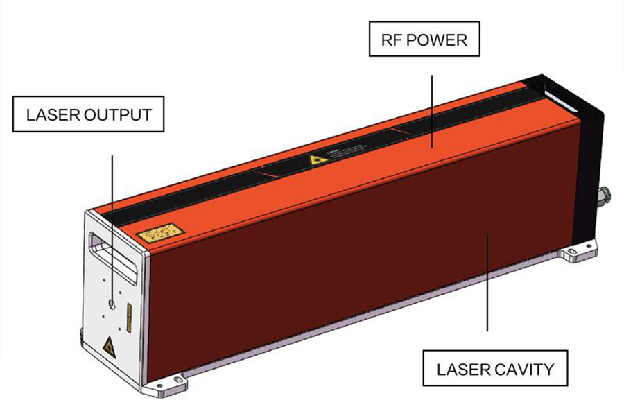 Gas laser generator