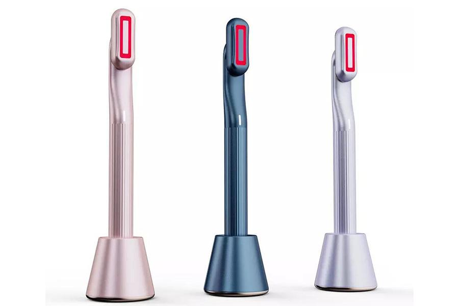 Set of red-light therapy wands