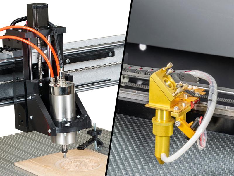 There are different types of CNC laser