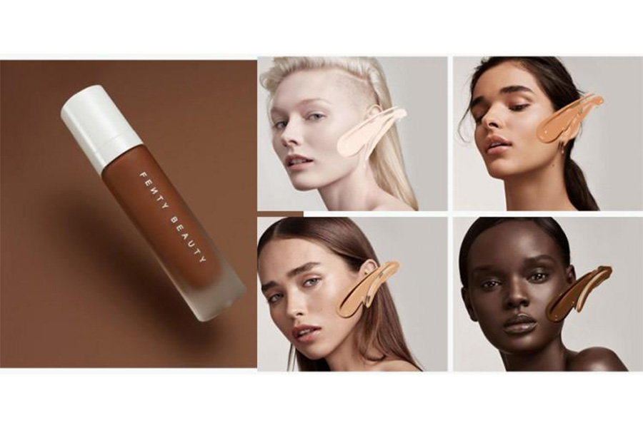 Banner showing Fenty Beauty product