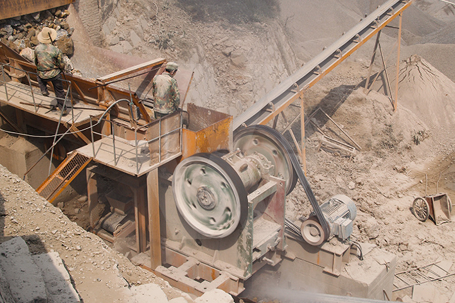 Gyratory Crusher on a construction site