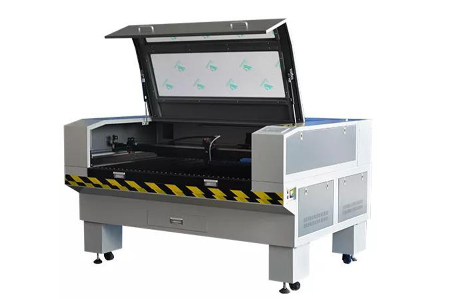 Image of a laser etching machine