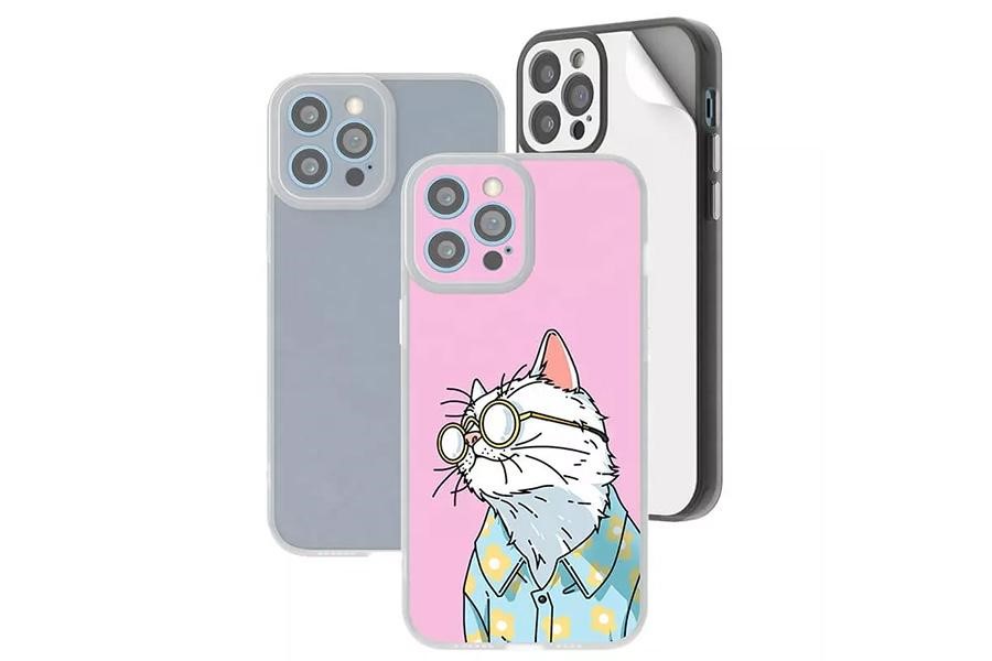 A TPU+PC phone case with an eye-catching design