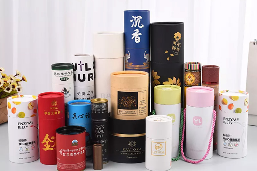 Custom packaging for drinkware in various sizes and designs