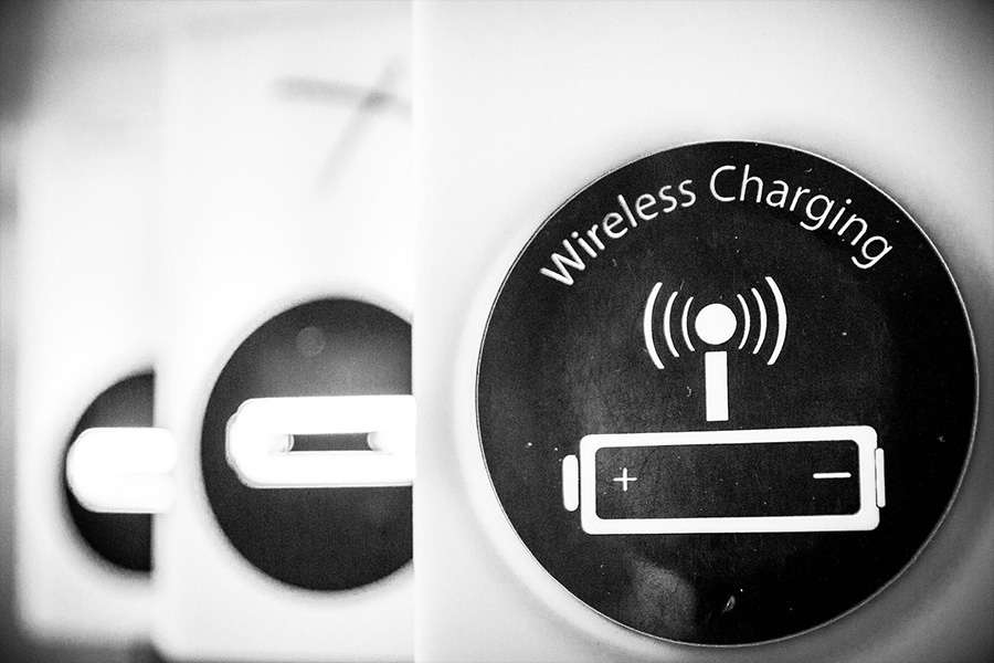 Photo of a wireless charger controller