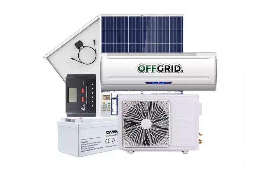 18000BTU AC DC 48V solar air conditioner controller for homes