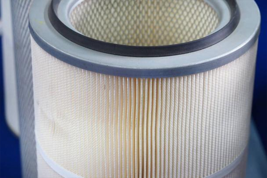 air filter used in an industrial furnace