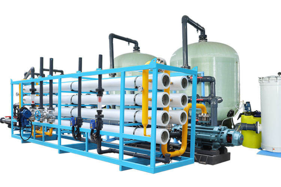 a 15 ton per hour reverse osmosis water recycling system