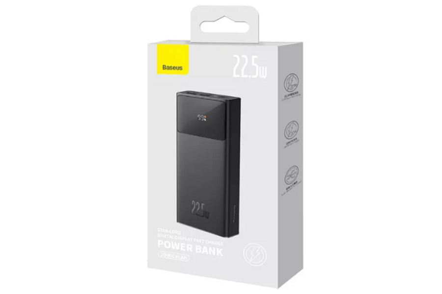 A packaged fast-charging power bank