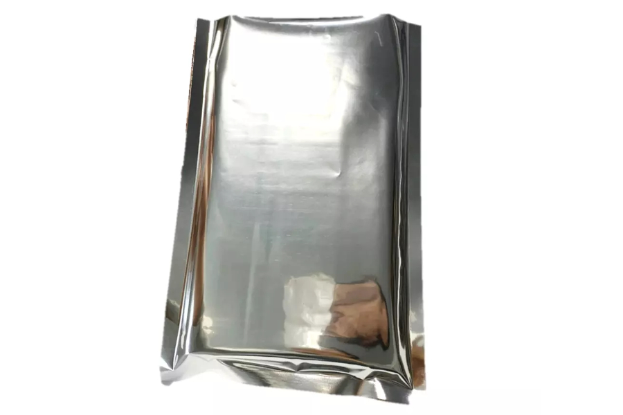vacuum seal bag on a white background