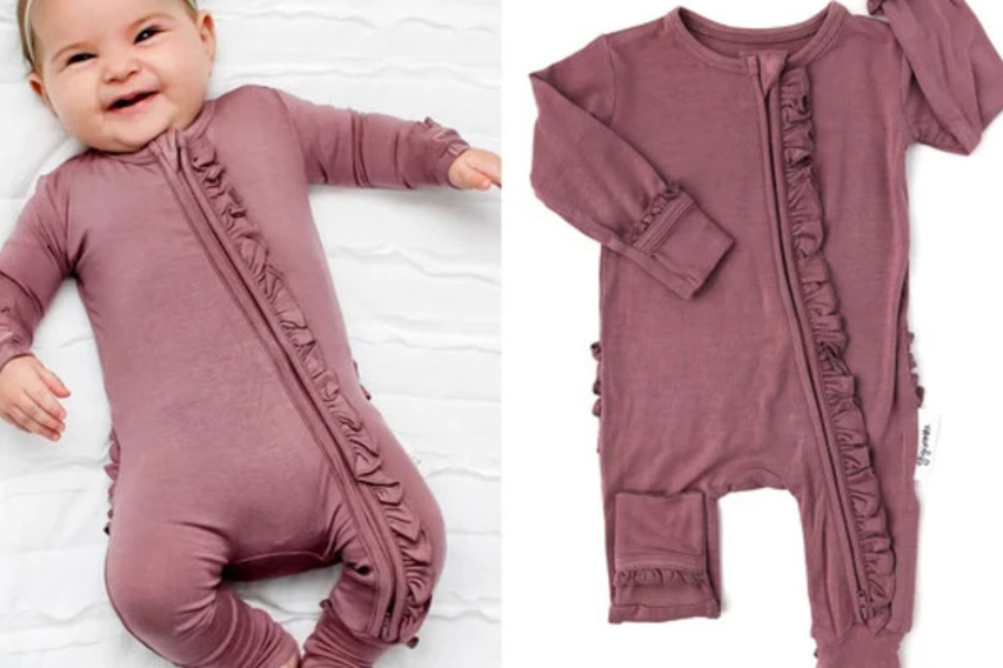 zip romper for a toddler